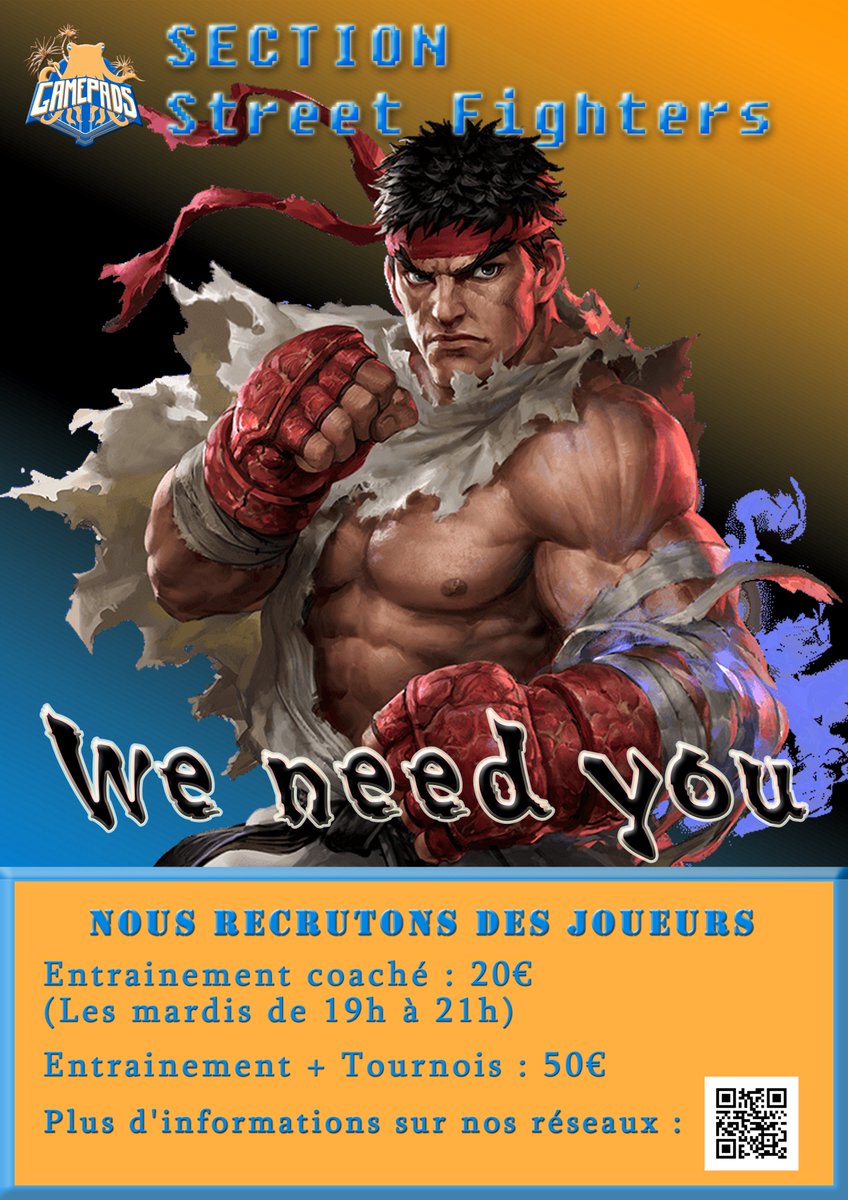 🚨Reprise des entraînements Street Fighter 6 ! 🎮 Tous les mardis 19h-21h au Village Numérique de Cherbourg avec notre coach Arsène 💥 Inscrivez-vous pour progresser et vous préparer aux compétitions ! Plus d'infos ici 👉 odysseedujeuvideo.fr/street-fighter… #SF6 #Esport #Gamepads