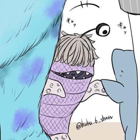 グリーティングみたいになっとるな
(※クロスオーバー落書き) 