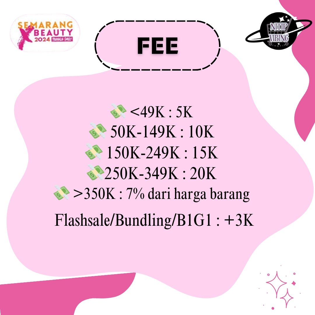 bynitipvibing's tweet photo. 📢OPEN JASTIP SEMARANGXBEAUTY 2024📢
- fee start 5k
- rejastip welcome ada special fee😍
- jastip goodiebag fee 12k include packing📦
- brand aku up berkala yaa
- gratis ongkir bisa co toko oren🍊
join grup : https://t.co/WkMiIL61gs
#zonauang #Zonajajan #fdxbeauty #jastipsemarang https://t.co/0W80zlOzsD