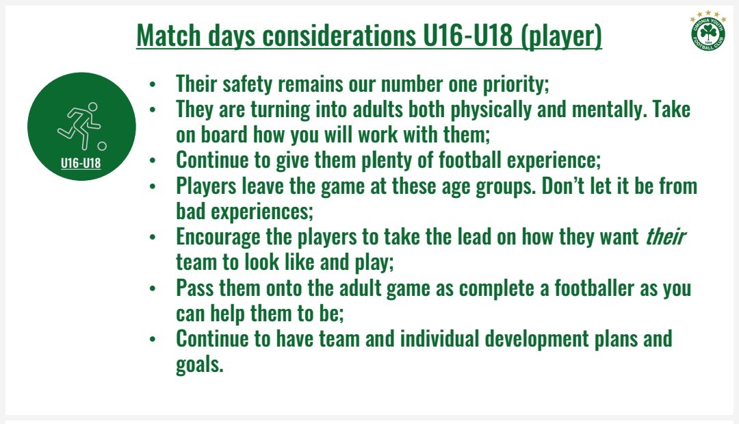 Daveyp1180's tweet photo. My #SundayShare

Last of my match day considerations. U16-U18 ⚽❤️

@SundayShare10 @MyCoachJourney @coachingbadges @coachresources1 @CoachingPoint16 @TTTGround @CoachHelp3 @CoachingFamily @EnzoDandy @EnglandLearning 

#AlwaysImproving https://t.co/d1itTkOCNz