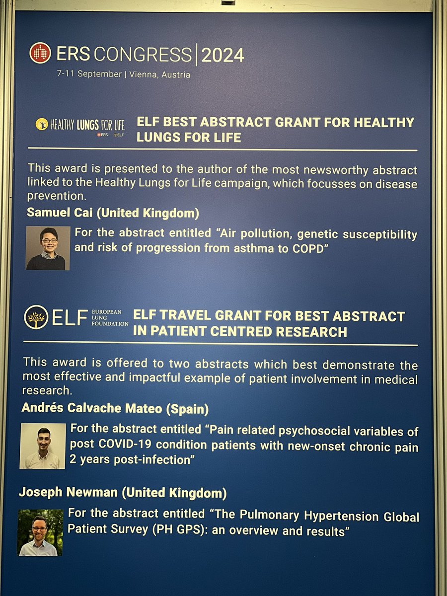 samuel yutong cai (@samuelyutongcai) on Twitter photo Huge thanks to <a href="/EuropeanLung/">European Lung Foundation</a> for the award allowing us to present the research <a href="/EuroRespSoc/">ERS</a> #ERSCongress - air pollution impacts on asthma patients in developing #COPD <a href="/UoLCEHS/">Centre for Environmental Health and Sustainability</a> <a href="/LeicResearch/">Research at Leicester's Hospitals</a> <a href="/uniofleicester/">University of Leicester</a> Huge thanks to <a href="/EuropeanLung/">European Lung Foundation</a> for the award allowing us to present the research <a href="/EuroRespSoc/">ERS</a> #ERSCongress - air pollution impacts on asthma patients in developing #COPD <a href="/UoLCEHS/">Centre for Environmental Health and Sustainability</a> <a href="/LeicResearch/">Research at Leicester's Hospitals</a> <a href="/uniofleicester/">University of Leicester</a>