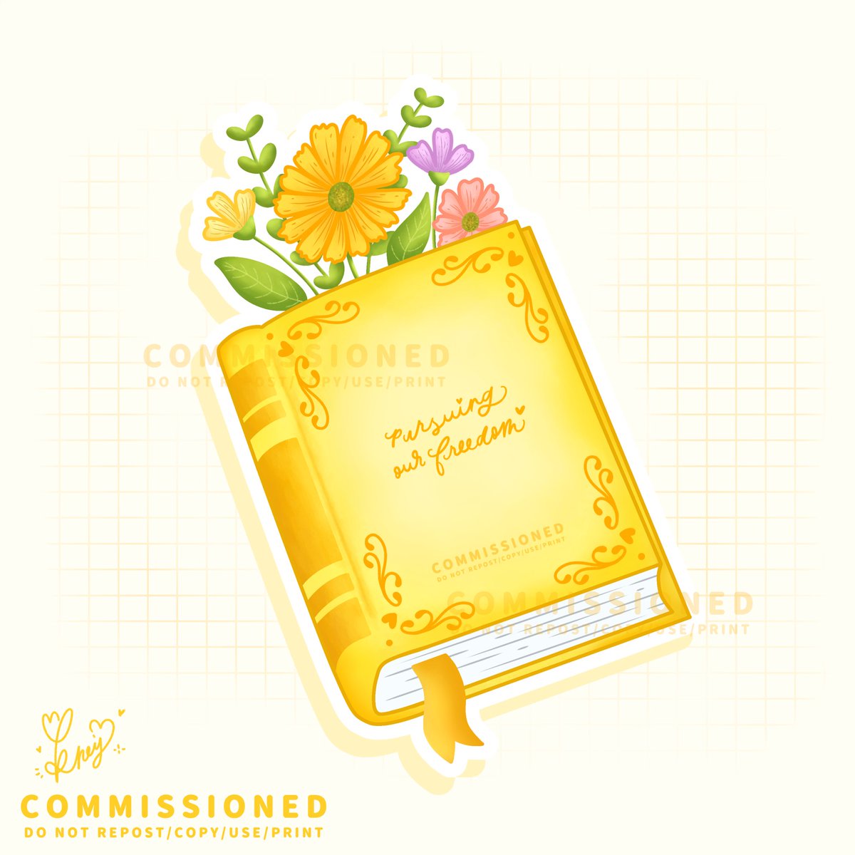 luvrhey's tweet photo. commissioned by lavyennerose📔💛

please do not repost, copy, use, print. Thank you! 🌷 https://t.co/8MNQNoHDxl