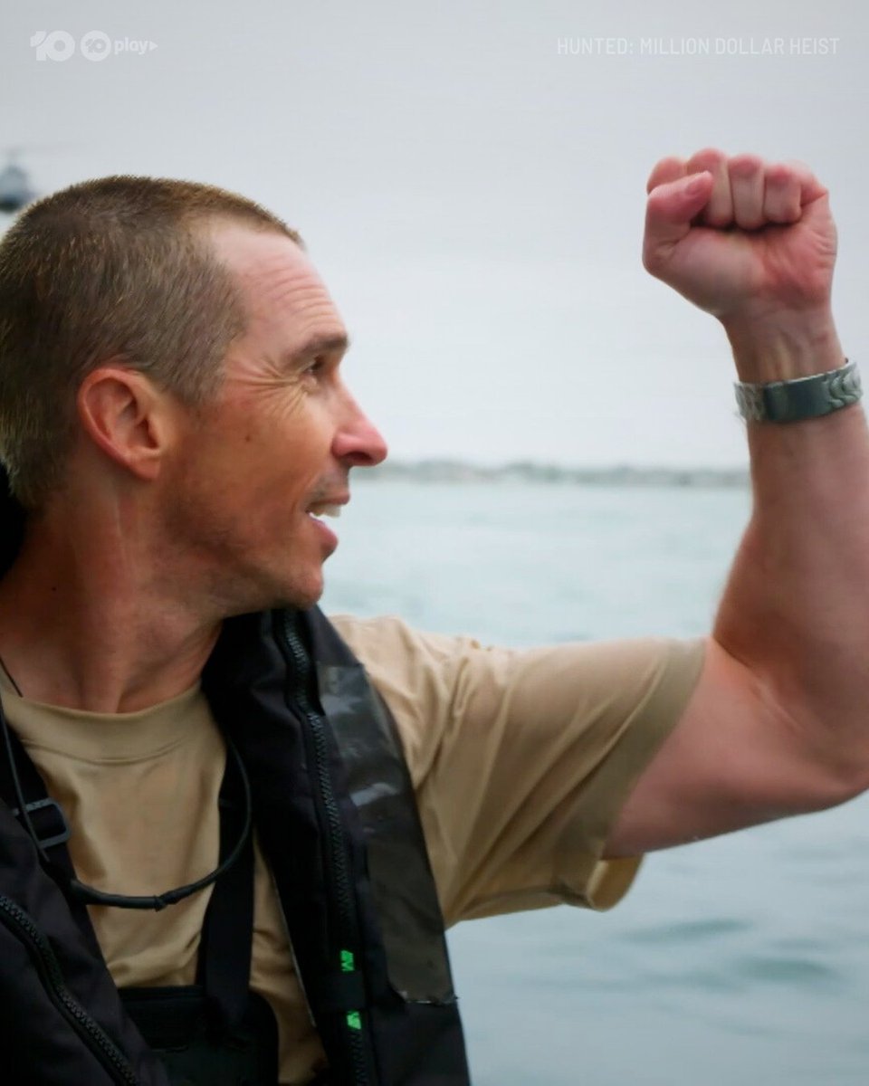 Congratulations to our newest #HuntedAU winner! After 20 gruelling days on the run, it's smooth sailing from here 🛥️🏆🙌

#HuntedAU Million Dollar Heist 💰Watch on <a href="/Channel10AU/">Channel 10</a> and 10 Play