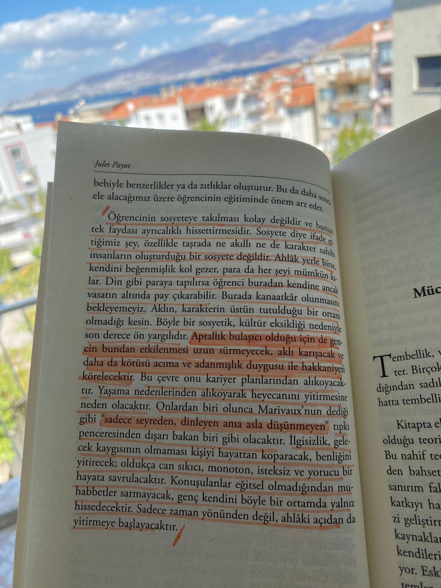 “Ahlak yerle birse, kendini beğenmişlik kol gezer, para da her şeyi mümkün kılar.”
Jules Payot-İrade Terbiyesi