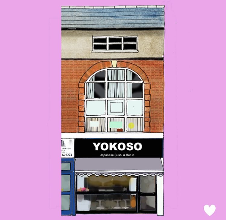 This weekend we’re celebrating these neighbours on Fish Street 🇮🇹🇯🇵