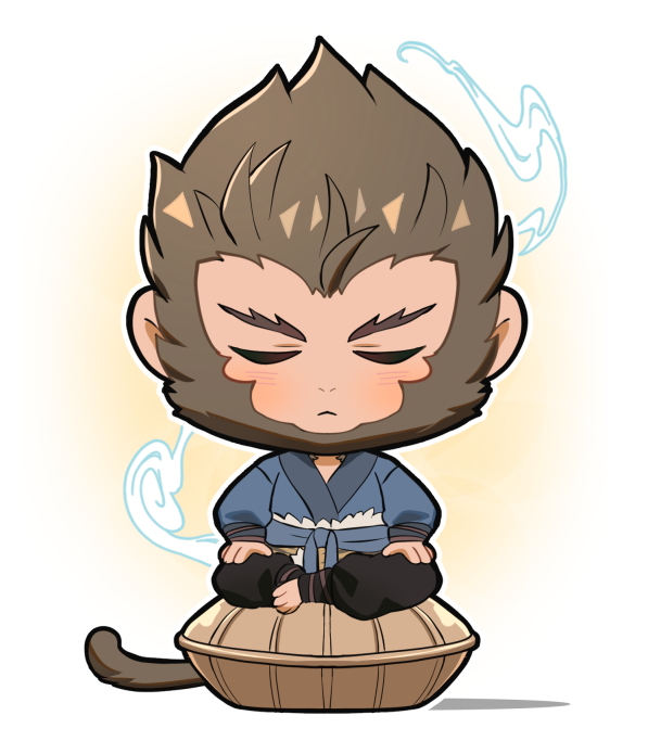 meditating monke 🐒

#BlackMythWukong