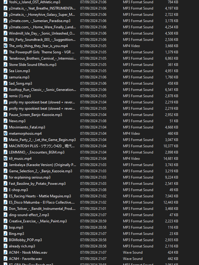 If your downloads don't look like this are you even a video editor?