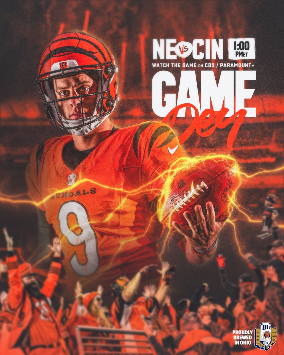 It's going to be electric!!! #OpenInOrange

<a href="/MillerLite/">Miller Lite</a> | 📺: CBS/<a href="/paramountplus/">Paramount+</a>