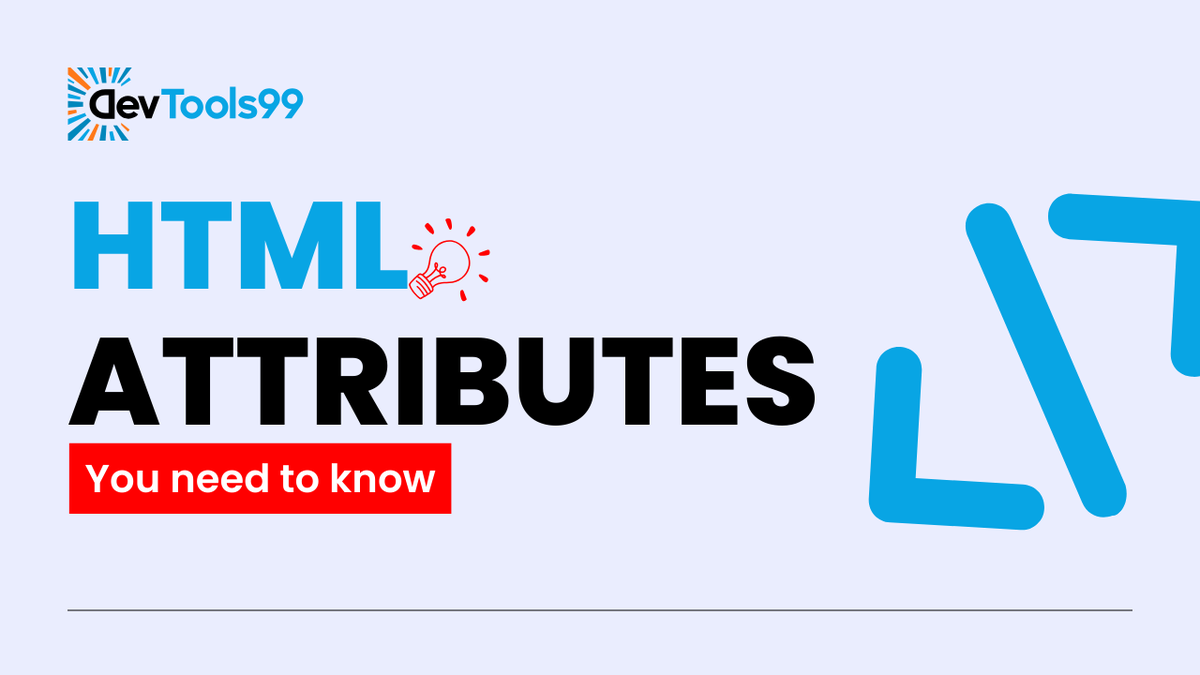 DevTools99's tweet image. Hey Web Developers! Ready to enhance your HTML skills? Discover the essential HTML attributes you need to know to improve your web projects. youtu.be/mpbyfY3Ezmw
.
.
.
.
.
.
.
.
.
.
.
.
#HTMLTips #WebDevelopment #HTMLAttributes #FrontendDevelopment #CodingBasics