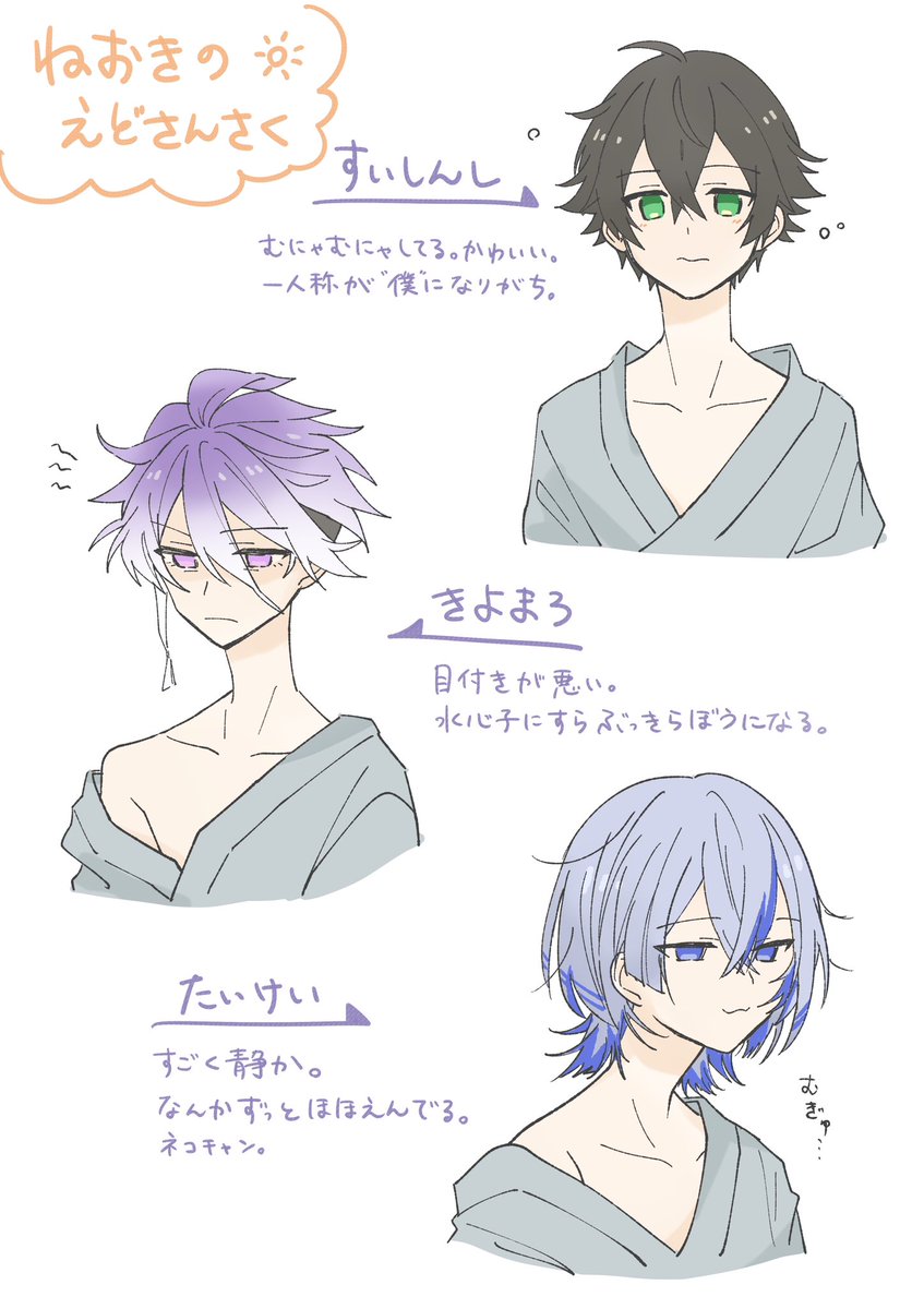 寝起きのえどさんさく妄想 