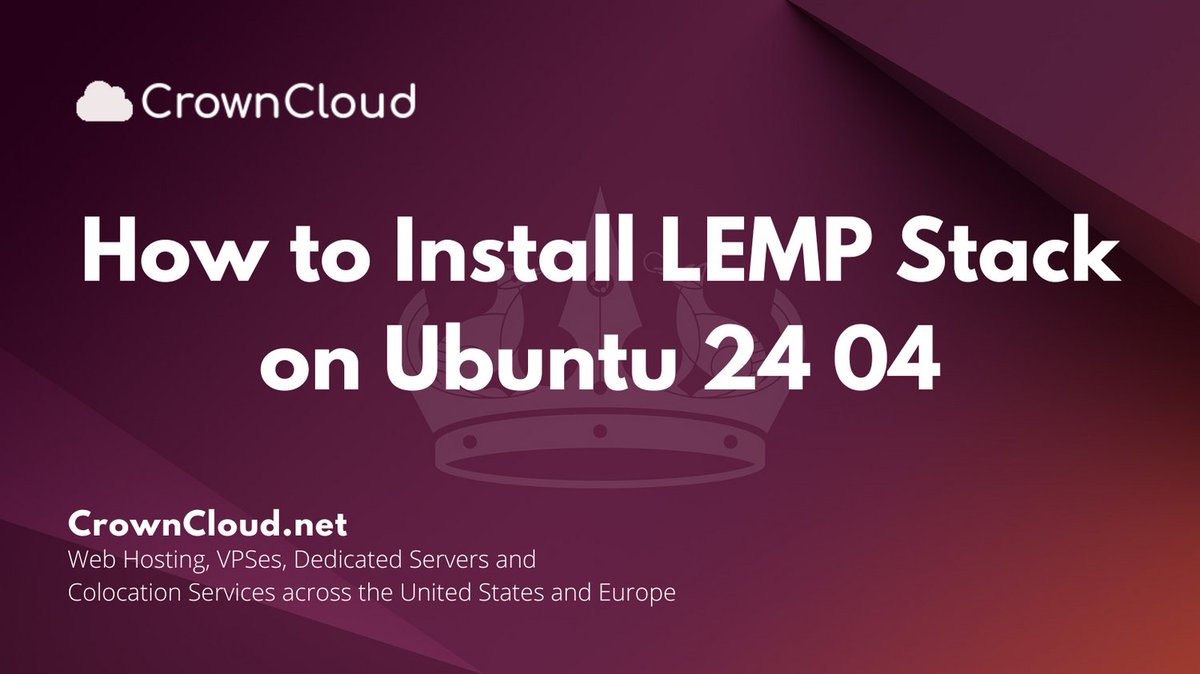 crownclouds's tweet image. ⚡ Supercharge your web server! Follow our guide to install the LEMP stack with MariaDB on Ubuntu 24.04. 🚀💻 #WebDev #Ubuntu #LEMPStack #MariaDB #TechTips
Checkout our #Knowedgebase
wiki.crowncloud.net/index.php?How_…