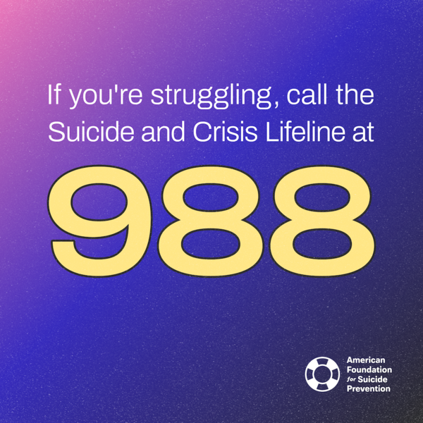 afspnewjersey's tweet photo. Today marks the first annual #988Day! 

If you're struggling or know someone who's struggling, the @988Lifeline is there for you, 24/7/365. No judgment. Just help.

Join us to raise awareness for this mental health and suicide prevention resource: https://t.co/1QQXFPsM2E https://t.co/1QqblI4XrU