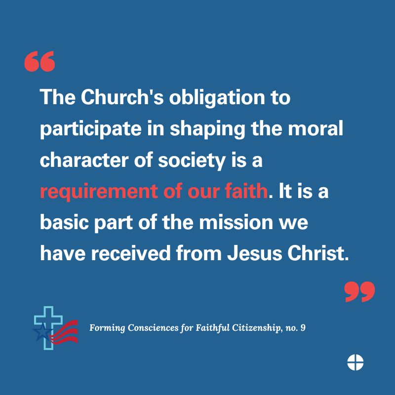 MICatholicConf's tweet image. For more on your role in helping shape the moral character of society: cthl.cc/voting

#CatholicSocialTeachingSunday #BeCatholicVoteCatholic #FaithfulCitizenship #Election2024