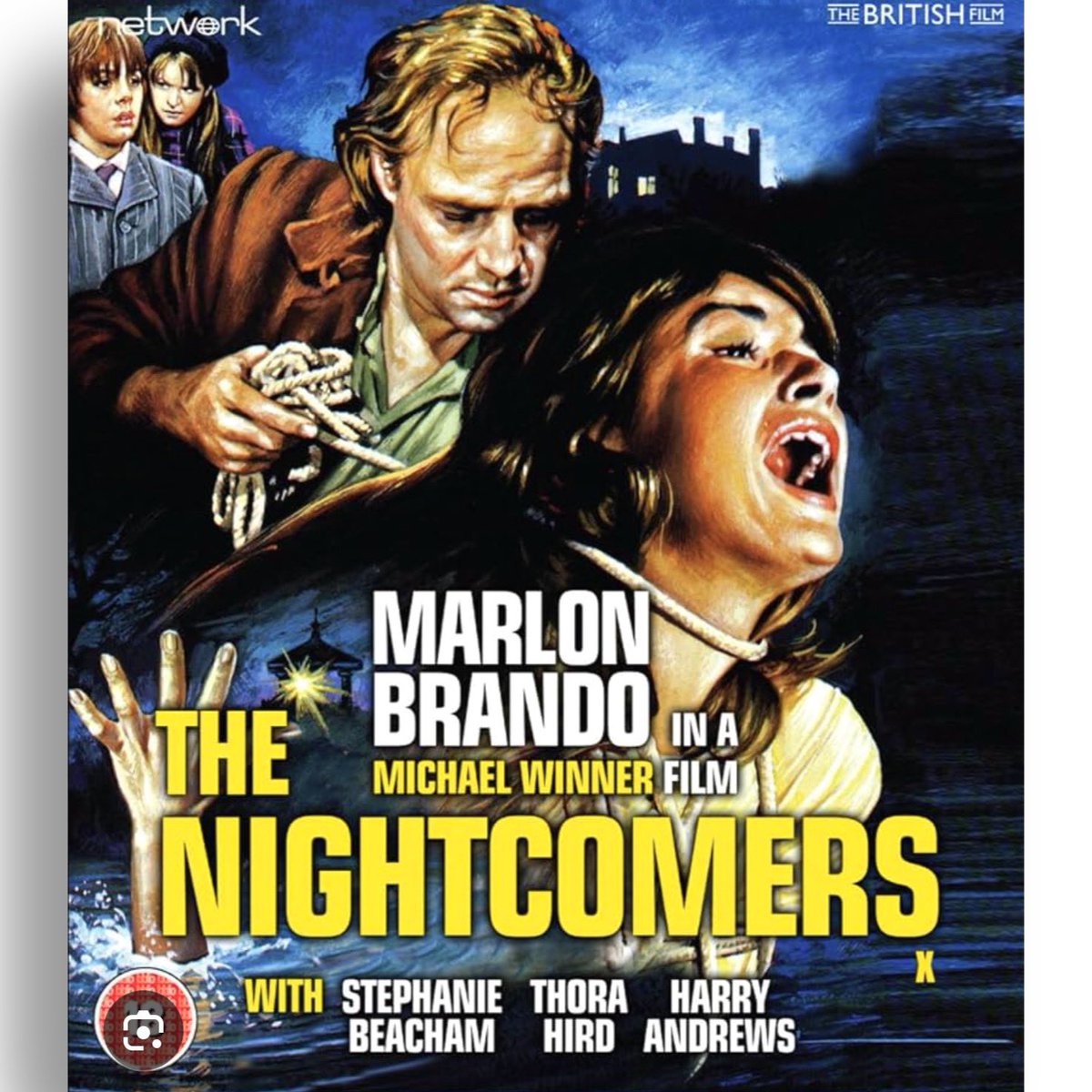 brandobook's tweet image. “…labeled in the industry with that cliché, ‘box office poison,’ in November 1970, he was moved to accept what could be considered a meager sum of $50,000 for a month’s work on a low-budget psychological horror film, to be shot in England…”  Chapter 18
MarlonBrandoBook.com