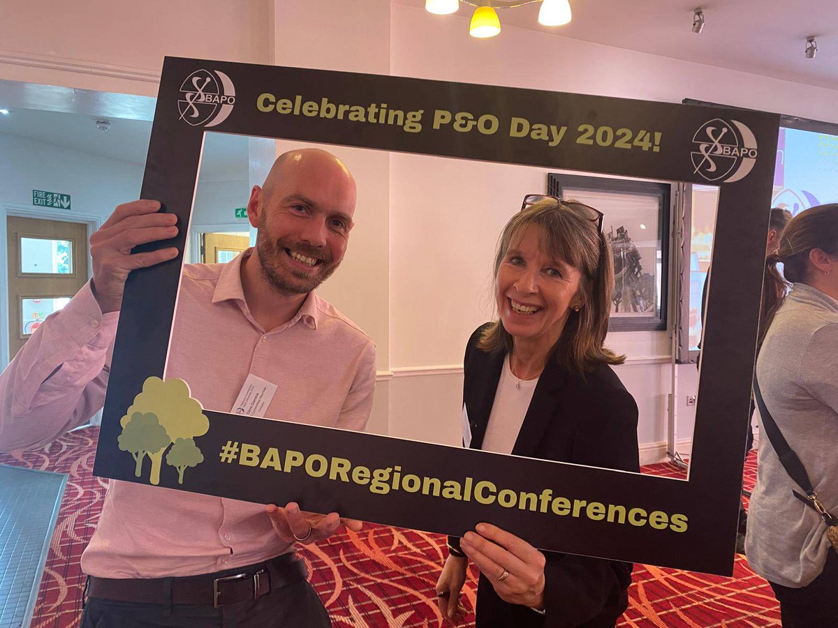 Did you enjoy P&amp;O Day? What did you get up to? Sharing our last few frame pictures of the day. #PandODay2024 #BAPORegionalConferences #BAPOWestMids24