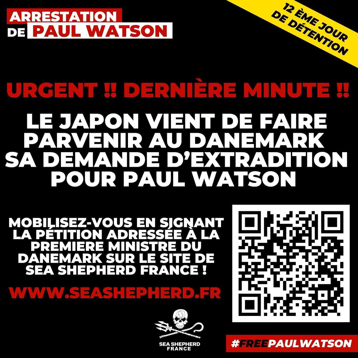 ebaviere's tweet photo. Le Japon demande au Danemark l’extradition de Paul Watson, protecteur des océans et au même moment les Îles Féroé, protégées par le Danemark, massacrent des centaines de dauphins ! On marche sur la tête #freepaulwatson #stopgrind @SeaShepherdFran https://t.co/mRs559ACGc