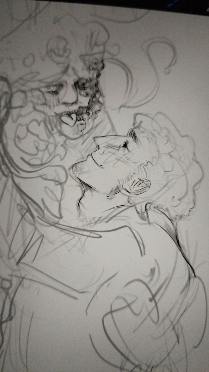 volatile95's tweet photo. And I will love you always (c) bon jovi
#StillWakesTheDeep #SWTD #fanart #wip #Muir #Innes #Murine https://t.co/VETIz0kHt3
