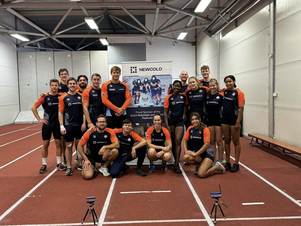 Dutch_Sliding's tweet image. Today is the 3rd test day  Four disciplines 30 meters sprint  high jump, standing long jump and cleans. High tension some new athletes. September 29th at Oberhof  is the selection test for the new season. Who is in Team NewCold?!  #teamnewcold #newcold #bsbn #dutchsliding