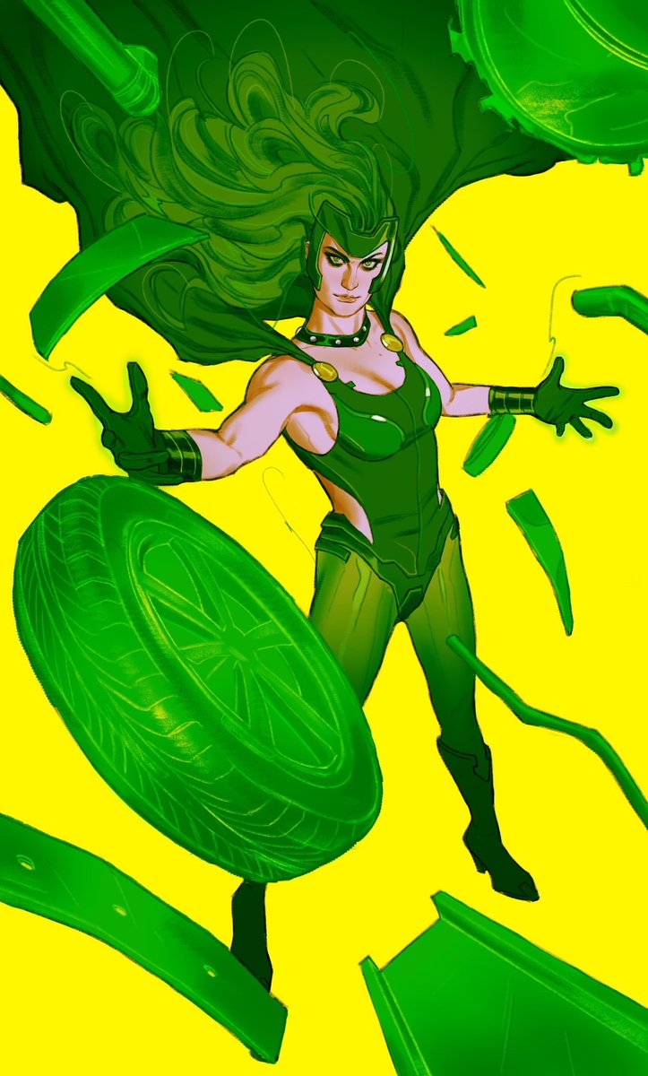 ❇️ Lorna Dane/Polaris: X-Men. Acolyte. Magnetic 🧲 tweet media