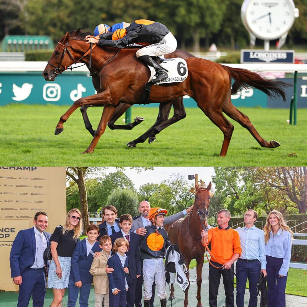 Lord Sinclair s'impose aujourd'hui à <a href="/paris/">Paris</a>.longchamp dans le Prix de la Place D'estienne D'orves sous les couleurs de @f_o_hinderze_racing en association avec Jml Racing, <a href="/nbalanda/">Noah Balanda</a> et la monte de @christophesoumillon_official. Félicitations à toute l'équipe. <a href="/AprhChantilly/">Aprh</a>