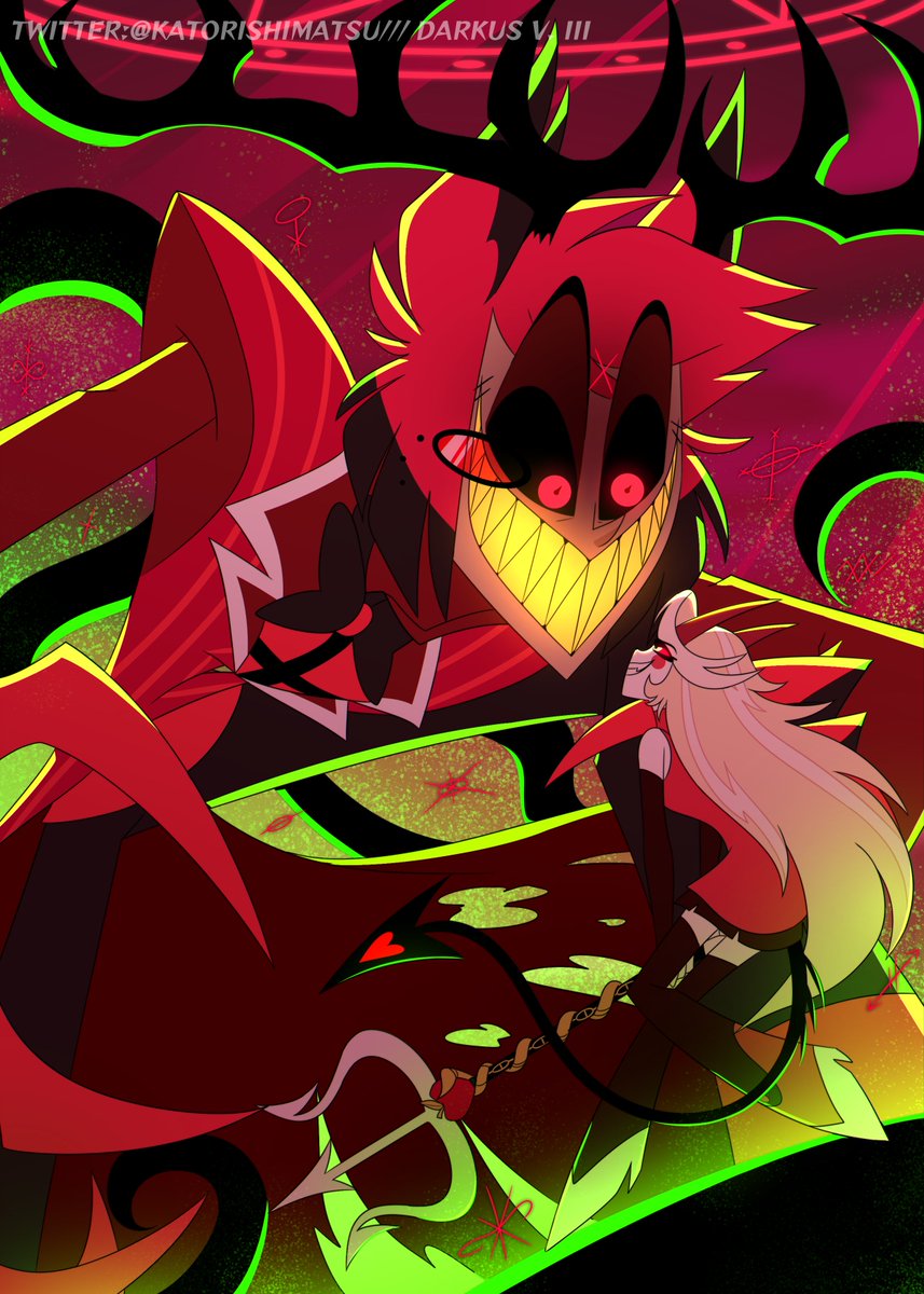 katorishimatsu's tweet photo. @TheCartoonBase @VivziePop @SamHaft Charlastor forever 🦌💖🌈 https://t.co/TNzoMMjClh