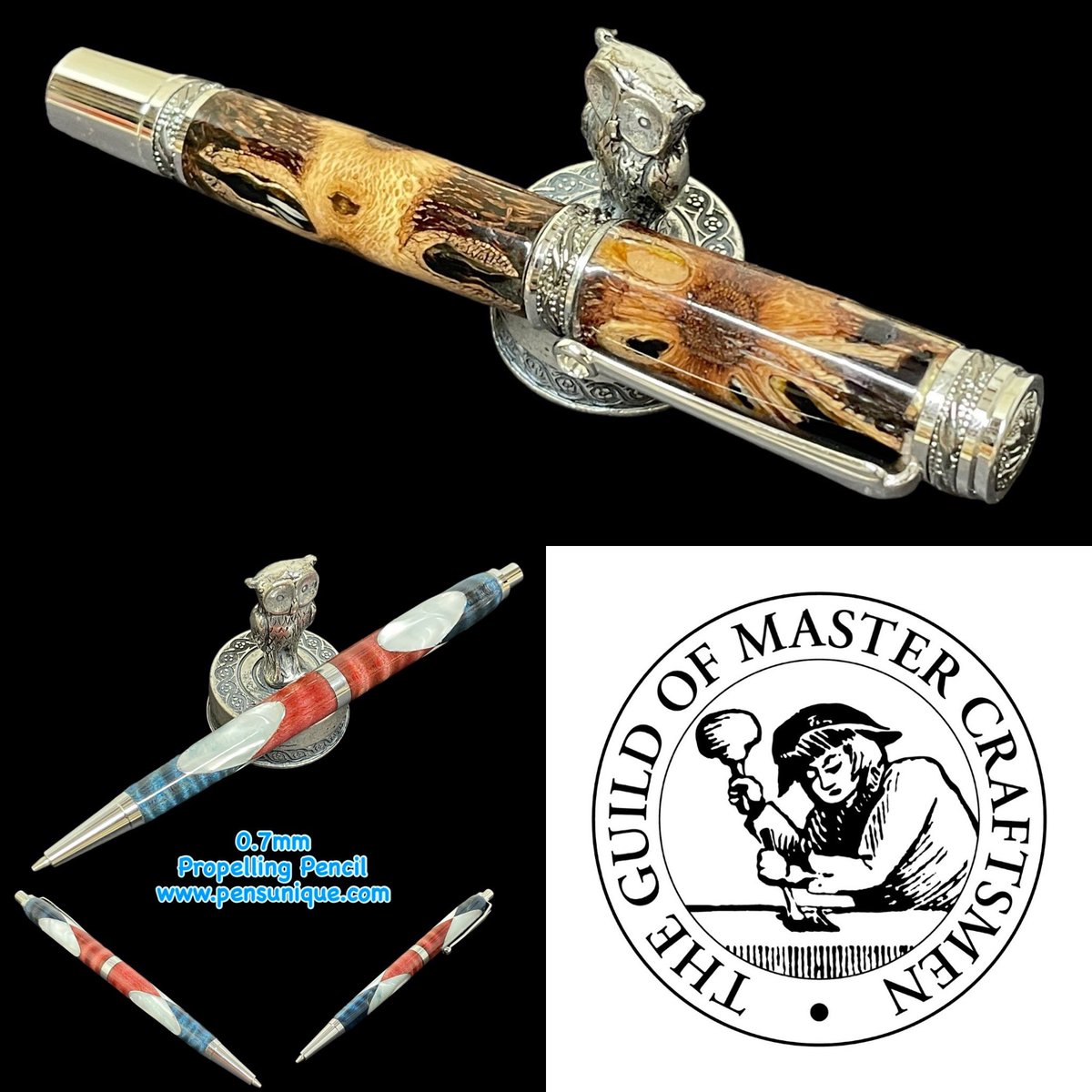 pensunique's tweet photo. Just been accepted into The Guild of Master Craftsmen. #guildofmastercraftsmen #warwickshire #uniquegifts #handcrafted https://t.co/FuMxEKAZeb