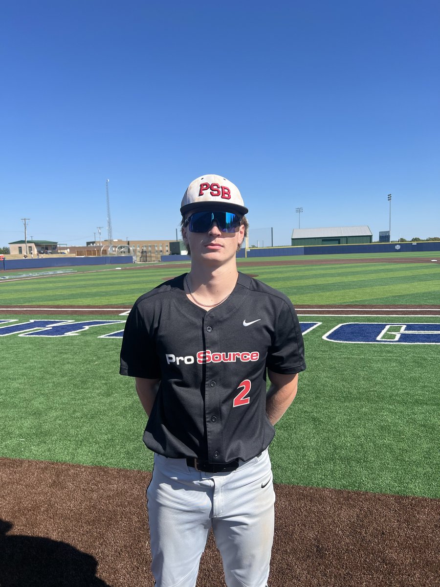 ✭Five Tool Texas✭ (@fivetooltexas) on Twitter photo #DFWFallLeague F: <a href="/prosourceteam/">Pro Source Athletics</a> 17U Agamennone 6, Texas Prospects 1
PoG: <a href="/KaiRichmond13/">Kai Richmond</a> 3 IP, 4K, R #DFWFallLeague F: <a href="/prosourceteam/">Pro Source Athletics</a> 17U Agamennone 6, Texas Prospects 1
PoG: <a href="/KaiRichmond13/">Kai Richmond</a> 3 IP, 4K, R