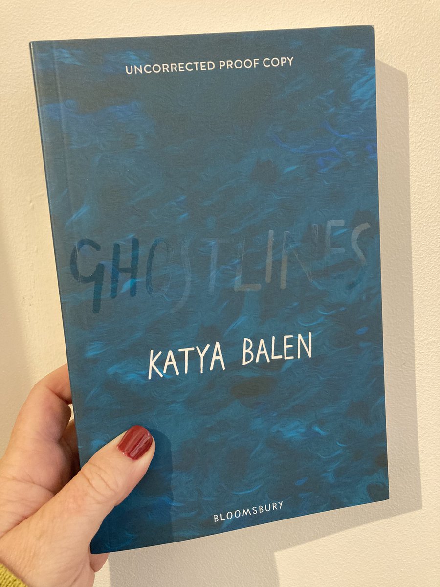 fionamsharp's tweet photo. Currently reading #Ghostlines @katyabalen @BloomsburyBooks @KidsBloomsbury https://t.co/y4IgxB3fmV
