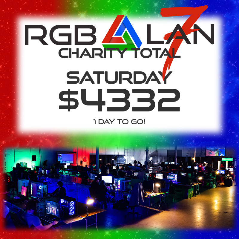 RGBLAN's tweet image. HOW GREAT IS THIS?! 
We wrapped day 2 with this incredible amount of support for our charities &amp;amp; want you to know, YOU&apos;RE AMAZING!
You can still add to this! We&apos;re trying to reach 6k by the end of today &amp;amp; we&apos;re SO close!!

lanfest.donordrive.com/index.cfm?fuse…

#RGBLAN7