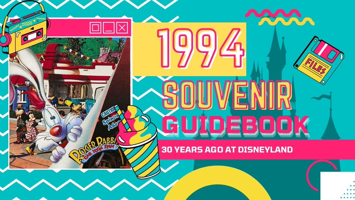 DAPs_Magic's tweet image. Souvenir Guidebook 1994 - 30 Years Ago at Disneyland buff.ly/4cRnpMB

#Disneyland #History #DisneyHistory