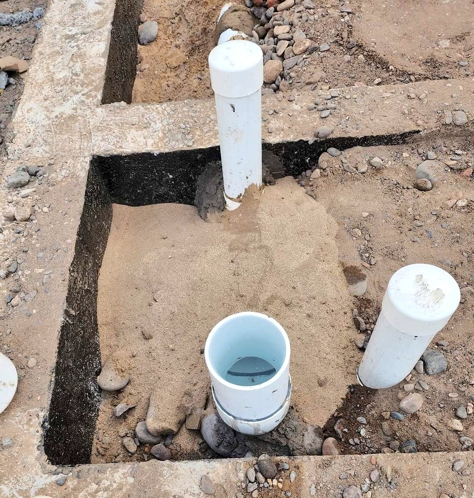 🔹️يجب اختبار الماء في مواسير السباكة قبل الدفن وصبة الأرضيات
مر أكثر من 24 ساعة ولم ينقص.
يجب القيام باختيار المواسير من التسرب...
هل تقومون باختيار المواسير من التسرب؟