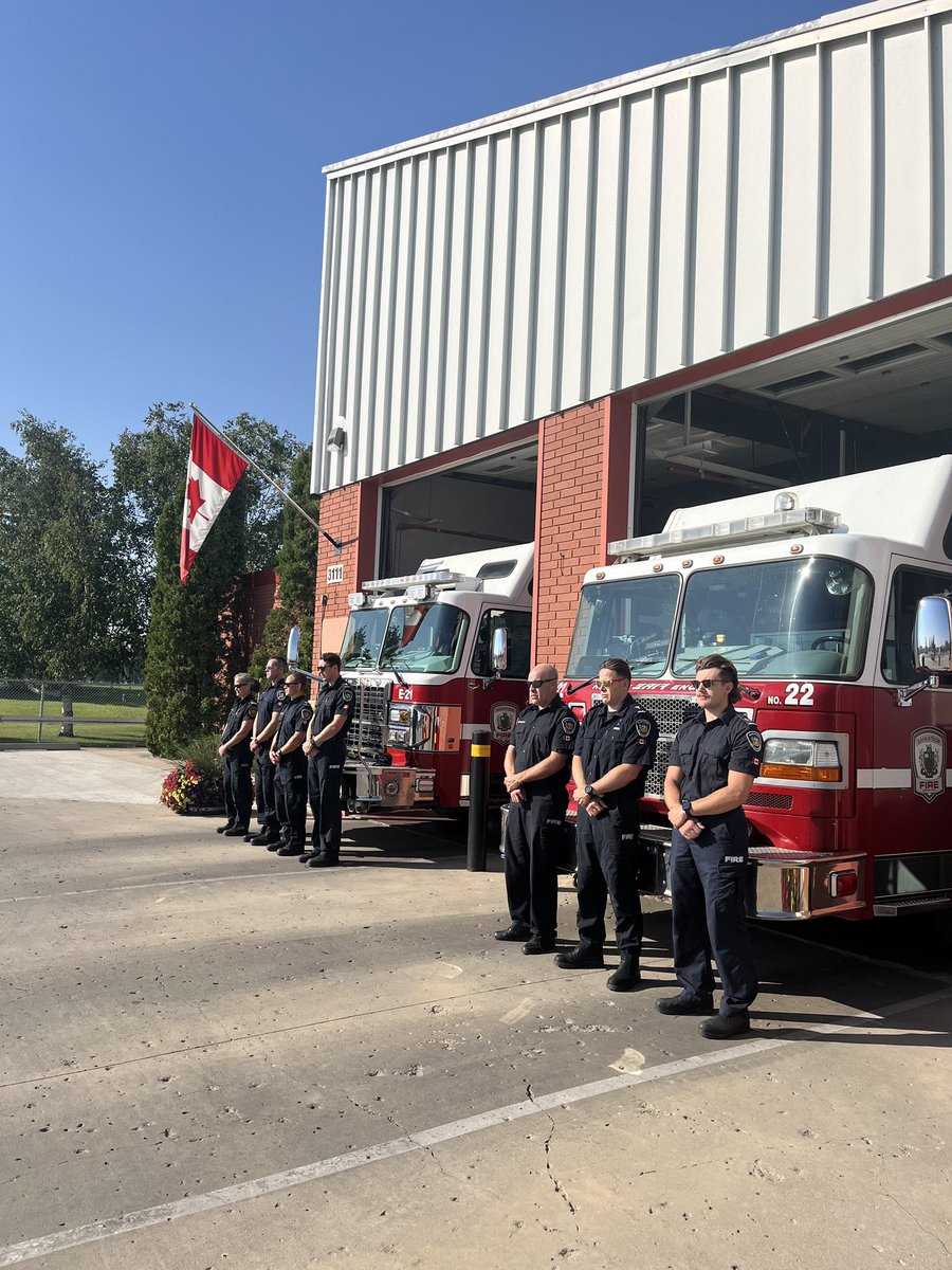 Today is National Firefighter Memorial Day.  Proclaimed by the Government of Canada in 2017, the second Sunday of September is for remembering fallen members of the fire service, and honouring their sacrifice. We will always remember them.  #canada #yxe #neverforget #iaff #lodd