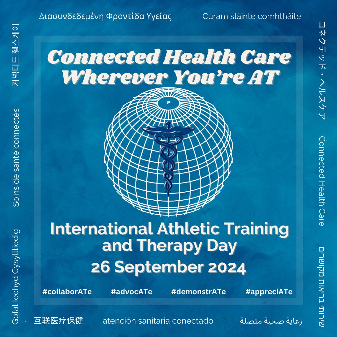 Looking for another way to celebrate #IATTD24?
Tell us what your mantras, key words, or other guiding principles are in your profession, and share a picture of you on the job!

For more ideas, visit wfatt.org