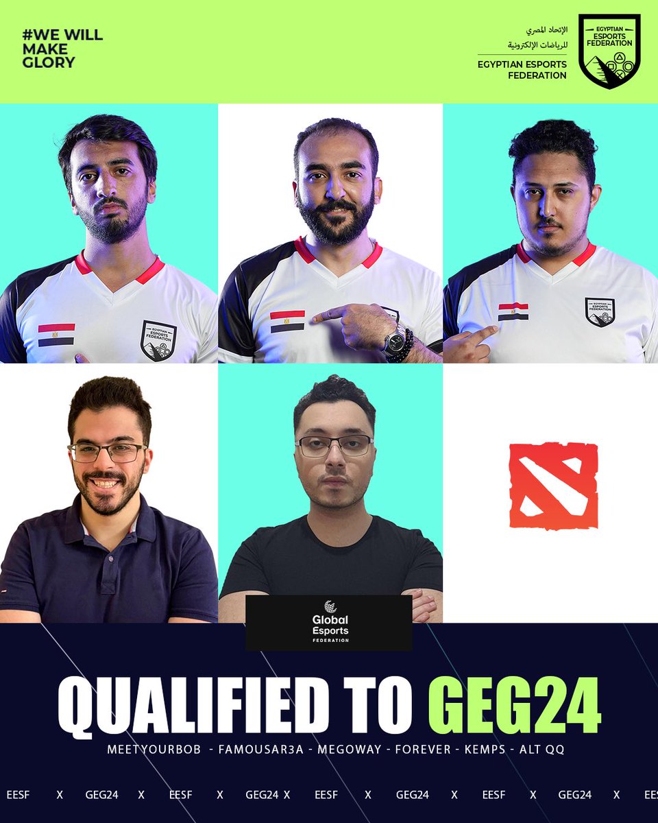 منتخب مصر الى GEG24 👑

تمكن منتخب مصر للعبة DOTA2 التغلب على منتخب الجزائر في نهائيات التصفيات المفتوحة لبطولة GLOBAL ESPORTS Federation والصعود الى GEG24.

شجع مصر 🇪🇬

#WeWillMakeGlory