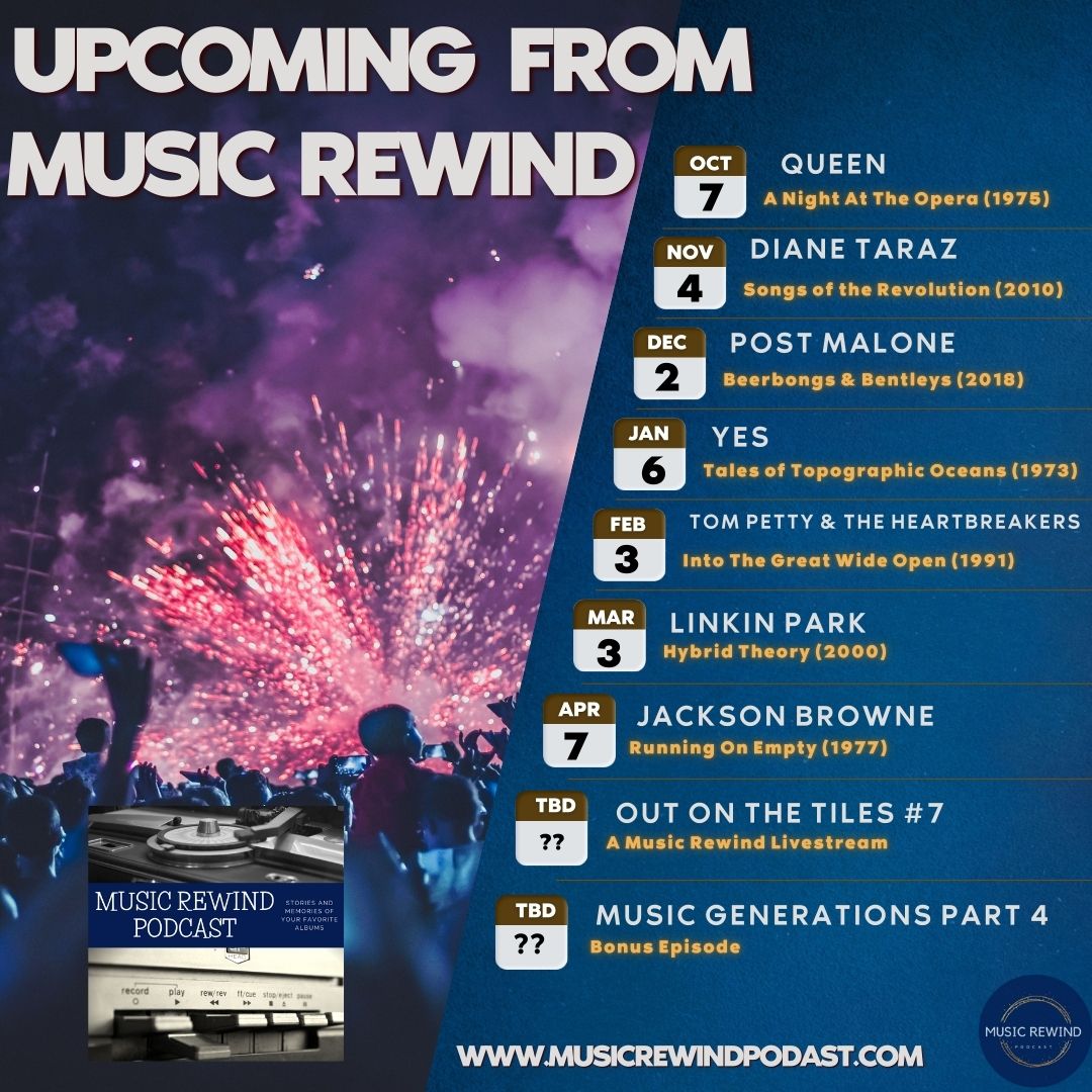 MusicRewindPod's tweet photo. Announcing the Fall and Winter lineup for The Music Rewind Podcast.
https://t.co/tUKAtOMGb2
Join us as we explore the stories behind the music and the impact these albums have had on our guests’ lives.
#MusicRewind #MusicLovers #PodcastLife #Music #Podcast https://t.co/MJVXrQEAGq