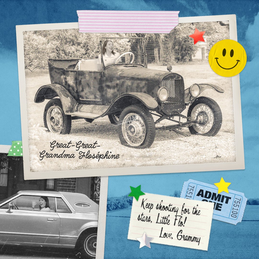 Lots of people say I look like my Great Great Grandma Floséphine, but I don’t really see it 🧐 Happy #GrandparentsDay!