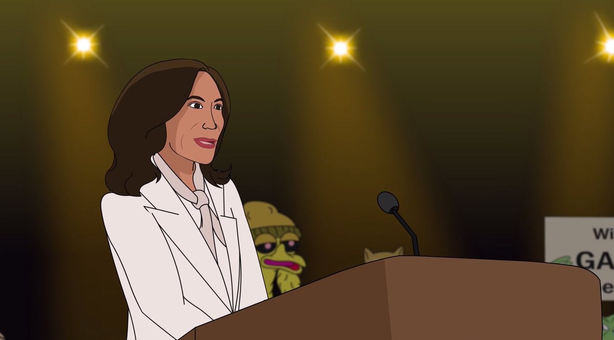 Rumor is that <a href="/KamalaHarris/">Kamala Harris</a> has a new job for <a href="/GaryGensler/">Gary Gensler</a> coming soon 👀