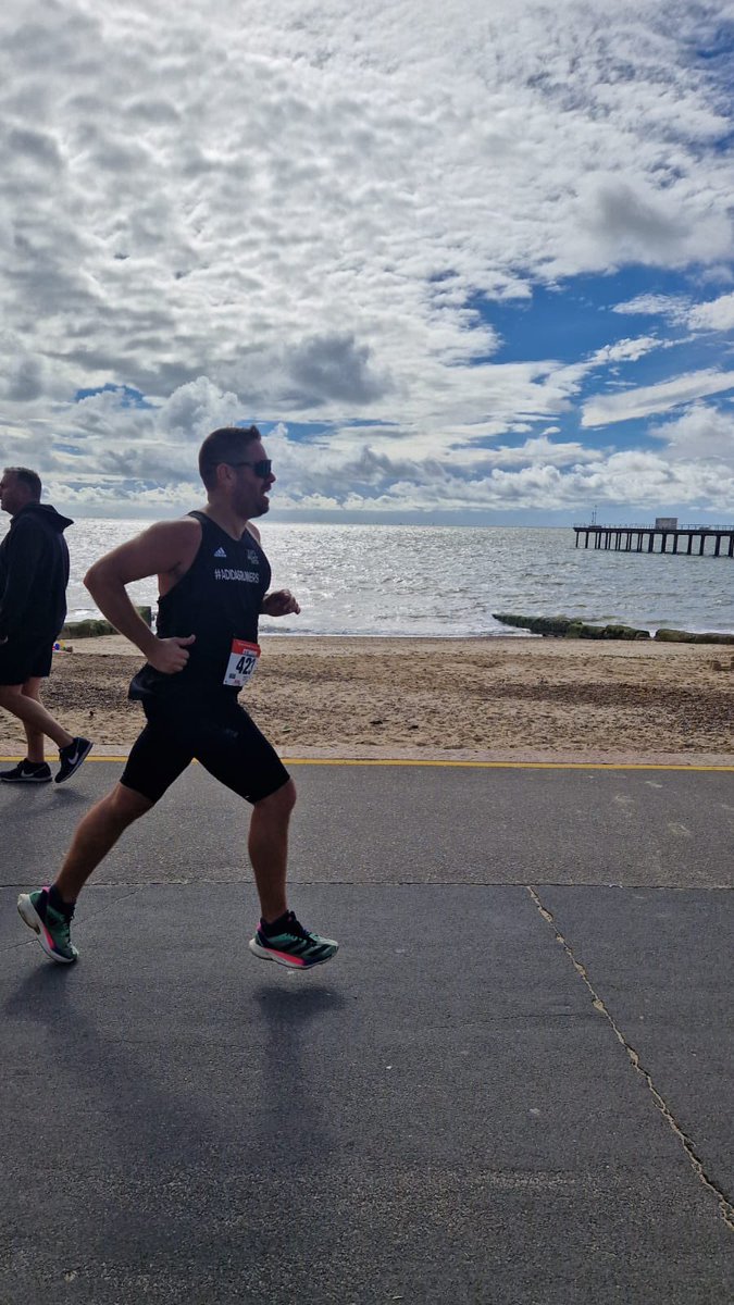 Another Race, nicely paced for 7 miles headwind and a slow start ruined 3 of them… a good indication of where I am currently…