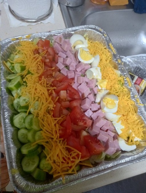 Salad done got make my wings for this NFL Sunday  they be saying a man that can cook is sassy well call