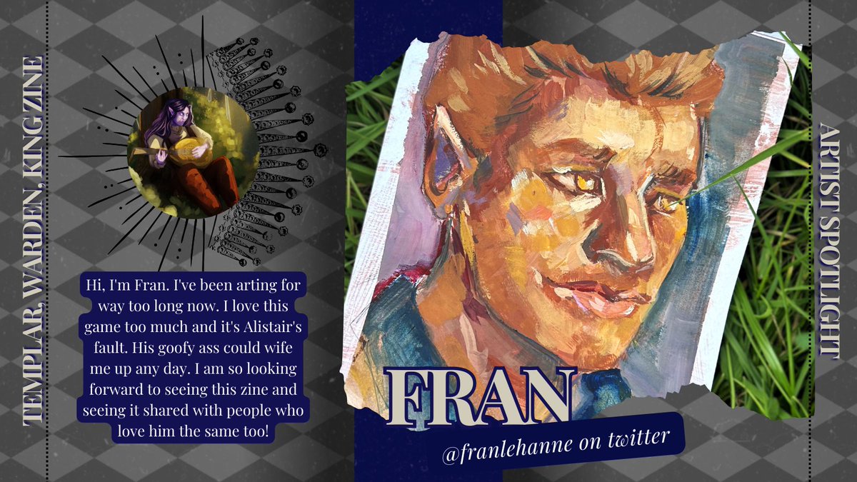 spotlight 💙 fran 
role ⚔️ artist

today we’re showing off <a href="/franlehanne/">🍉✨</a>, another amazing artist joining our zine! seeing other people so passionate about this character is the best thing, and we know they will be so great!

#TWKZspotlights