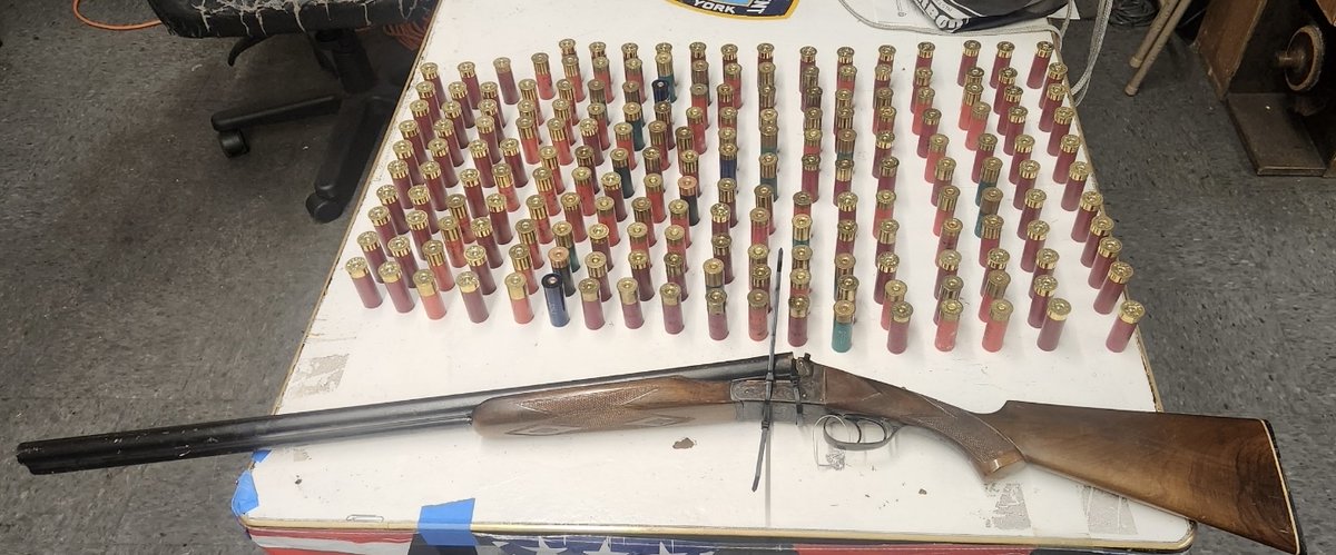 NYPD78Pct's tweet image. No 911 call is routine. This said true yesterday when a simple family dispute turned into the arrest and removal of this illegal firearm. Job well done by our patrol officers in sector D