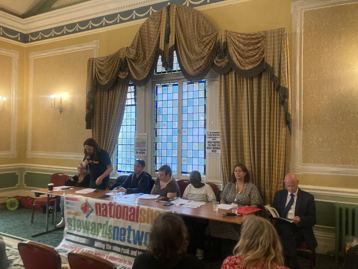 Nick Chaffey (@southernsp) on Twitter photo National Shop Stewards Network Rally starts at TUC in Brighton fighting for a workers manifesto on pay, funding for public services and restoration of workers rights ✊ #TradeUnionRights #Pay #CostOfLivingCrisis #StopTheCuts #TUC24
<a href="/The_TUC/">Trades Union Congress</a> <a href="/NSSN_AntiCuts/">NSSN</a> <a href="/BrightonHoveTUC/">Brighton & Hove Trades Union Council</a> National Shop Stewards Network Rally starts at TUC in Brighton fighting for a workers manifesto on pay, funding for public services and restoration of workers rights ✊ #TradeUnionRights #Pay #CostOfLivingCrisis #StopTheCuts #TUC24
<a href="/The_TUC/">Trades Union Congress</a> <a href="/NSSN_AntiCuts/">NSSN</a> <a href="/BrightonHoveTUC/">Brighton & Hove Trades Union Council</a>