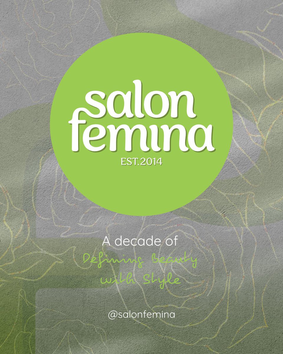 2014-2024
In celebrating a Decade of #DefiningBeautyWithStyle💚 we're excited to show you our new look. Yes we're having a makeover too! 🙏🏾
.
#SalonFemina #10Years #LushByFemina