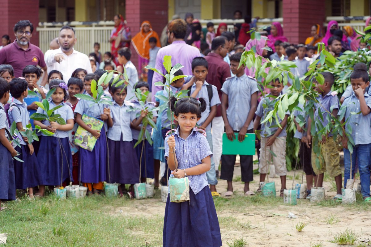 On September 2 and 3, 2024, Envoy Textiles Limited distributed 10,000 plants to students from 11 local schools in Bhaluka, Mymensingh. This initiative reflects the organization's dedication to inspire the next generation and raising awareness about the importance of environment.