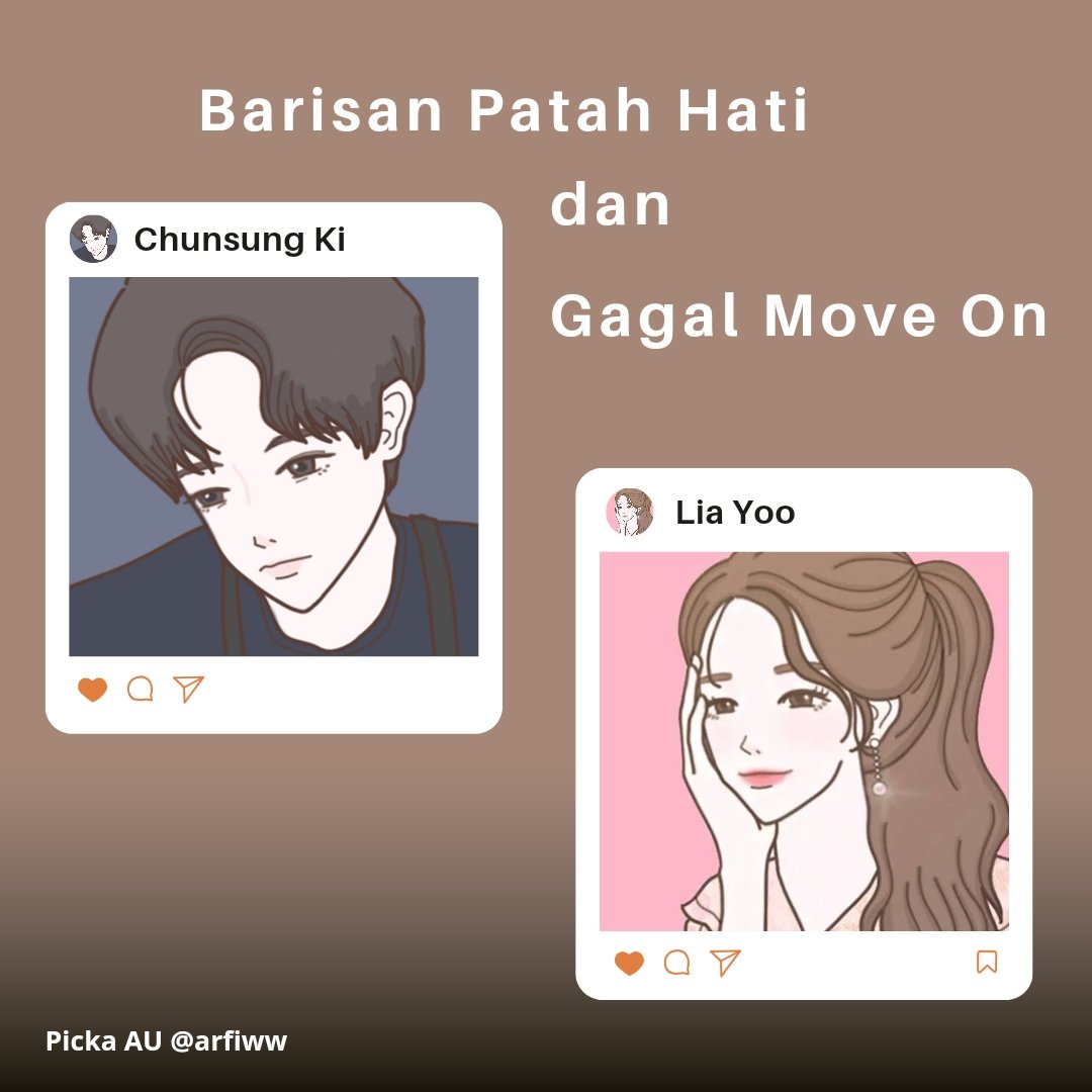 arfiww's tweet image. TDL 1 Fanfiction
《 Barisan Patah Hati dan Gagal Move On 》

▪︎▪︎ Chunsung x Lia ft Doha ▪︎▪︎ 

Picka AU after TDL Season 1
#Picka #30DaystoLove #AU