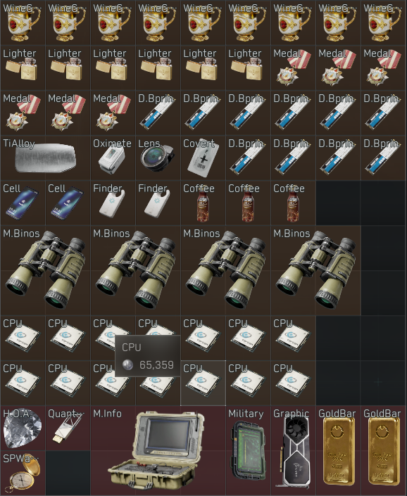 Ri_Beliql's tweet image. デルタフォースαテスト楽しすぎた！
金と赤アイテム集めまくった🥰
#DeltaForceAlphaTest #デルタフォース