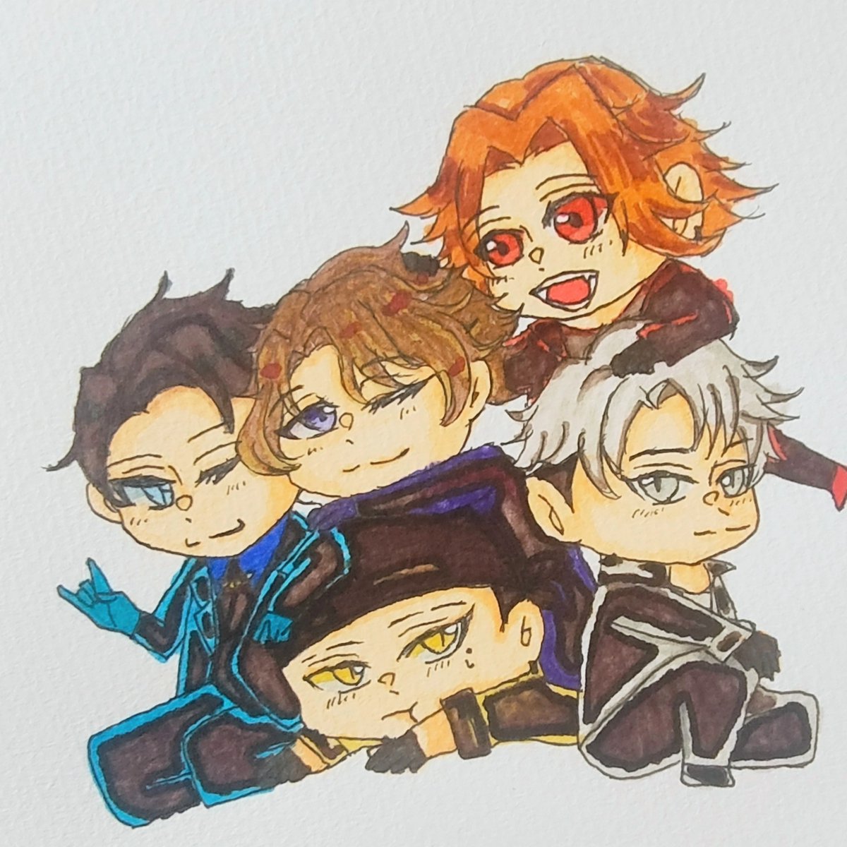 SIROKURO_EKAKI's tweet photo. ←3、4年前 現在→
上手くなった……よね…?
#アナログイラスト #before_after https://t.co/qng4bmVXPr