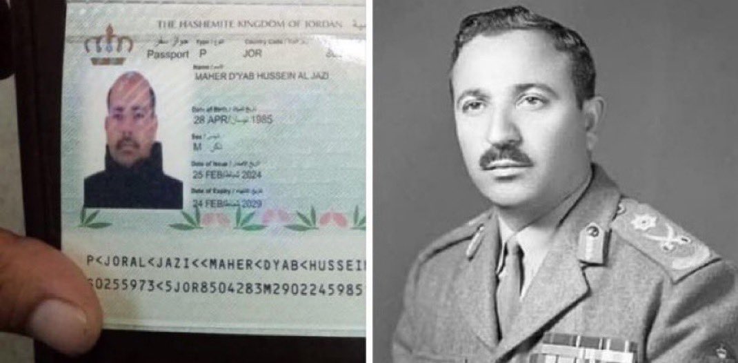 الجد في معركة الكرامة والحفيد اليوم من معبر الكرامة #ماهر_الجازي