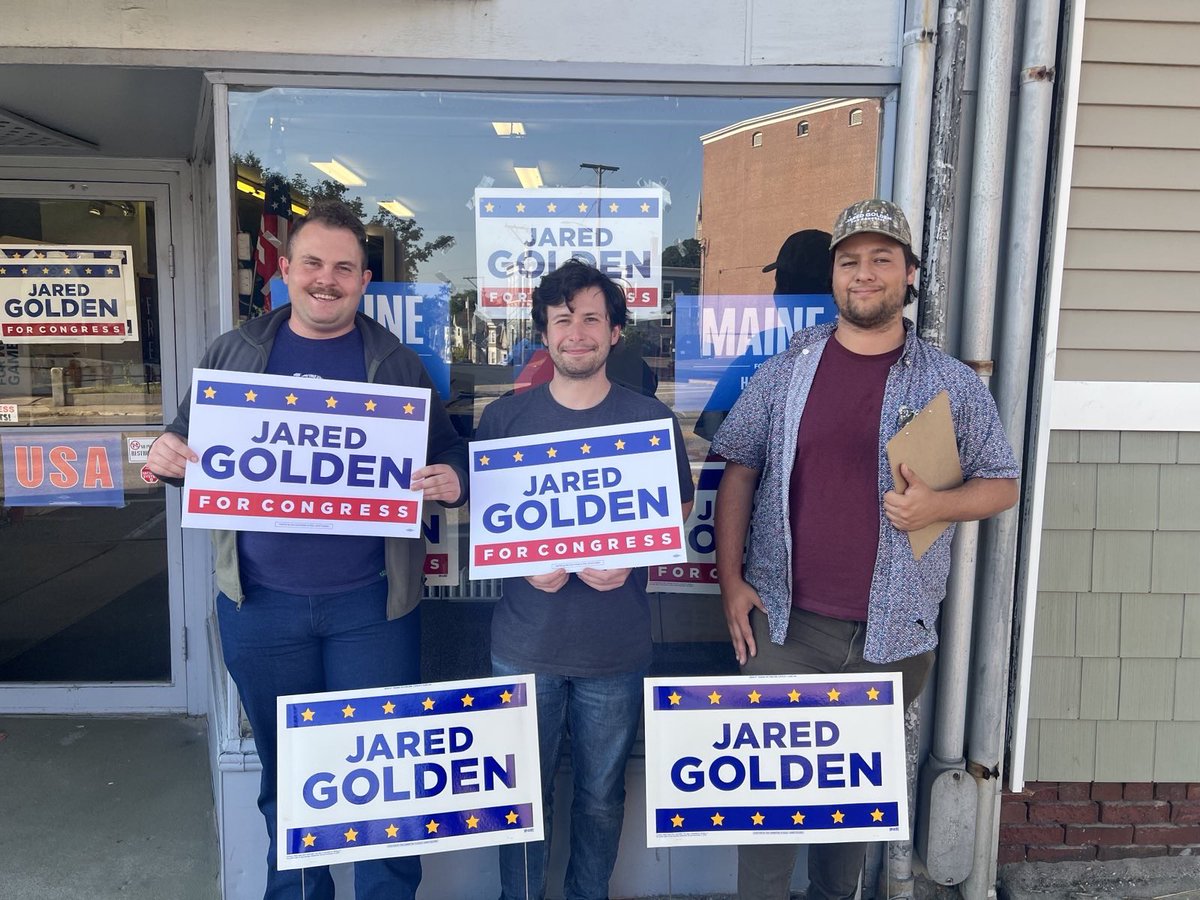 golden4congress's tweet image. We’re talking every day with Mainers about the importance of electing the ONLY candidate in CD2 who has:

✅ cut health care costs for seniors
✅ refused Corporate PAC $$
✅ stood up for worker’s rights 
✅ voted to protect reproductive freedom

Come hang out with us and WIN:…