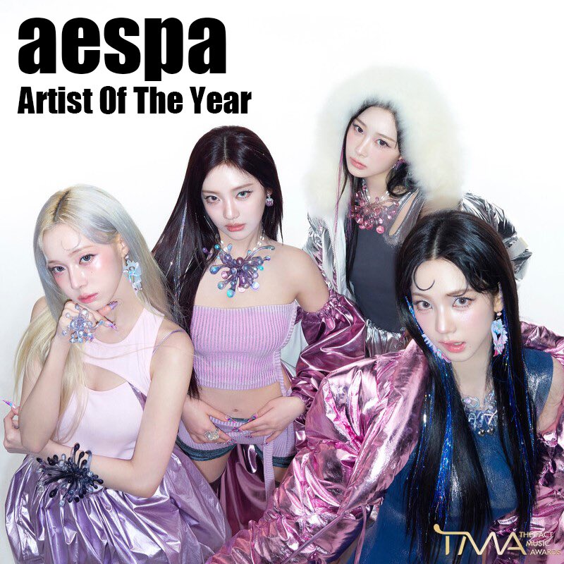 2024 TMA에서 aespa가 대상⭐️, 리스너스 초이스, 올해의 아티스트 부문에서 수상하였습니다!
에스파 그리고 마이 모두 축하합니다👏🏻👏🏻